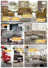 2-Sitzer Sofa Angebot im aktuellen Möbel Kraft Prospekt auf Seite 4