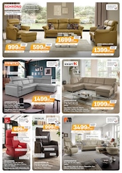 Ledergarnitur im Möbel Kraft Prospekt in Leipzig Aktueller Möbel Kraft Prospekt mit Ledergarnitur, "HERBST SPAR WOCHEN!", Seite 4