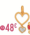 Pendentif laque, or jaune à 48,00 € dans le catalogue E.Leclerc