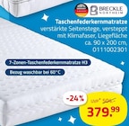 Taschenfederkernmatratze Angebote von BRECKLE bei ROLLER Freiburg für 379,99 €