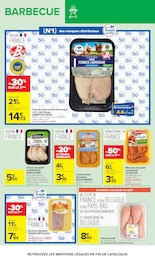 Prix et réduction Escalope De Dinde dans le prospectus Carrefour en cours Offre Escalope De Dinde dans le catalogue Carrefour du moment à la page 8