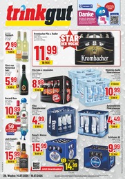 Trinkgut Prospekt für Mettmann mit 6 Seiten Trinkgut Prospekt für Mettmann: "Aktuelle Angebote", 6 Seiten, 14.07.2025 - 19.07.2025