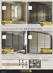 Kleiderschrank im BRAUN Möbel-Center Prospekt in Singen Aktueller BRAUN Möbel-Center Prospekt mit Kleiderschrank, "Wir feiern Jubiläum!", Seite 12