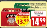 Helles im Angebot bei EDEKA in Bad Wurzach Helles Angebote von Erdinger bei EDEKA Bad Wurzach für 13,99 €