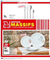Vaisselle Angebote im Prospekt "ARRIVAGES MASSIFS : C’est le moment d’en profiter !" von Carrefour Vaisselle Angebote im Prospekt "ARRIVAGES MASSIFS : C’est le moment d’en profiter !" von Carrefour auf Seite 6