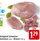 Aktuelle Braten Angebote bei EDEKA in Mainz Aktuelles Schweine-Schnitzel Angebot bei EDEKA in Mainz ab 1,29 €