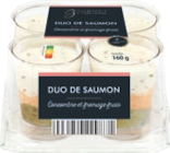 4 verrines duo de saumon - GOURMET FINEST CUISINE en promo chez Aldi 4 verrines duo de saumon - GOURMET FINEST CUISINE dans le catalogue Aldi