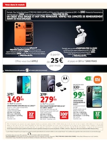 Promotion Téléphone Portable dans le prospectus Auchan Hypermarché, valable du 26/05/2026 au 14/06/2026 Promo Téléphone Portable dans le catalogue Auchan Hypermarché du moment à la page 8