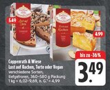 Lust auf Torte & Schokolade im Angebot bei EDEKA in Suhl Lust auf Torte & Schokolade Angebote von Coppenrath & Wiese bei EDEKA Suhl für 3,49 €