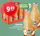 Säfte Angebote von Amecke bei Getränke Hoffmann Soest für 9,49 €