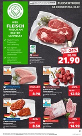 Aktueller Kaufland Prospekt mit Schweinefleisch, "Aktuelle Angebote", Seite 21