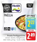 Paella Angebote von Frosta bei E center Leinfelden-Echterdingen für 2,22 €
