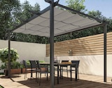 Pergola OMEGA - Naterial en promo chez Weldom La Courneuve à 329,00 €