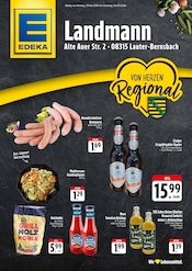 Aktueller EDEKA Prospekt mit Bier, "Aktuelle Angebote", Seite 1