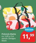 Picknick-Matte für 11,99 € bei budni im Angebot Picknick-Matte im aktuellen budni Prospekt