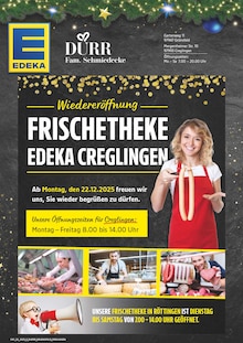 Aktueller EDEKA Prospekt für Aub mit  Seiten