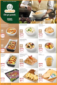 Feinkostlebensmittel im aktuellen GLOBUS Prospekt (Mannheim) Feinkostlebensmittel im GLOBUS Prospekt "Aktuelle Angebote" mit 32 Seiten (Mannheim)