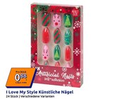 Künstliche Nägel im Action Prospekt Künstliche Nägel von I Love My Style im aktuellen Action Prospekt für 0,88 €