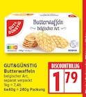 Butterwaffeln belgischer Art von GUT&GÜNSTIG im aktuellen EDEKA Prospekt