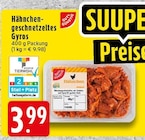 Aktuelles Hähnchengeschnetzeltes Gyros Angebot bei EDEKA in Krefeld ab 3,99 €