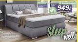 Boxspringbett im Angebot bei BRAUN Möbel-Center in Baden-Baden Boxspringbett Angebote von Sleep well bei BRAUN Möbel-Center Baden-Baden für 949,00 €