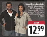 Damen/Herren Sweatjacke im Angebot bei E center in Weimar Damen/Herren Sweatjacke Angebote bei E center Weimar für 12,99 €