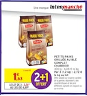 Petits Pains Grillés au Blé Complet - CHABRIOR en promo chez Intermarché Express Versailles à 3,26 €