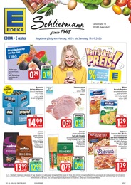 Aktueller EDEKA Supermarkt Prospekt für Baiersdorf 14.09.2026 - 19.09.2026 EDEKA Prospekt für Baiersdorf mit 40 Seiten