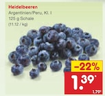 Netto Marken-Discount Heringen - Heidelbeeren Angebot im Prospekt Heidelbeeren bei Netto Marken-Discount im Heringen Prospekt für 1,39 €