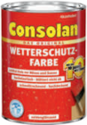 Wetterschutz-Farbe 750 ml Angebote von Consolan bei toom Baumarkt Coburg für 14,99 €