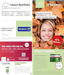Aktueller LINDA Premiumapotheke Esens Prospekt "Aktuelle Angebote" mit 3 Seiten