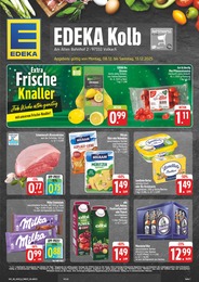 EDEKA Prospekt für Volkach: "Wir lieben Lebensmittel!", 28 Seiten, 08.12.2025 - 13.12.2025