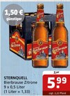 Bierbrause Zitrone Angebote von Sternquell bei Getränke Quelle WVG Magdeburg für 5,99 €