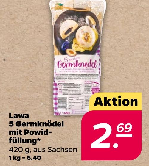 5 Germknödel mit Powidlfüllung