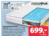 Aktuelle Matratze Angebote bei Segmüller in Augsburg Aktuelles Taschenfederkernmatratze „Hydrolux“ Angebot bei Segmüller in Augsburg ab 699,00 €