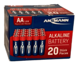 20 piles alcalines - ANSMANN en promo chez Norma Metz à 3,24 €