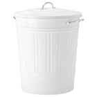 Tonne mit Deckel weiß 40 l im IKEA Prospekt Tonne mit Deckel weiß 40 l von KNODD im aktuellen IKEA Prospekt für 19,99 €