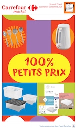 Catalogue Supermarchés de Carrefour Market à Domfront Prospectus Carrefour Market à Domfront, "100% PETITS PRIX", 26 pages, 25/08/2026 - 06/09/2026
