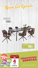 Ausziehtisch im Polstermöbel Fischer Prospekt Ausziehtisch im Polstermöbel Fischer Prospekt "VERKAUFSOFFENER SONNTAG" auf Seite 19