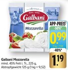 Mozzarella Angebote von Galbani bei EDEKA Trier für 0,99 €