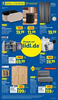 Sitzmöbel im aktuellen Lidl Prospekt (Hannover) Sitzmöbel im Lidl Prospekt "LIDL LOHNT SICH" mit 67 Seiten (Hannover)