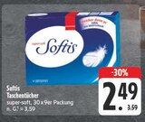 Aktuelles Softis Taschentücher Angebot bei EDEKA in Erlangen ab 2,49 €