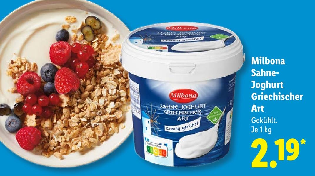 Sahne-Joghurt Griechischer Art