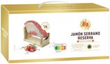 Jamón Serrano Reserva im Angebot bei REWE in Hannover Jamón Serrano Reserva Angebote von REWE Feine Welt bei REWE Hannover für 19,99 €