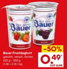 Fruchtjoghurt Erdbeere im Angebot bei Netto Marken-Discount in Neunkirchen Fruchtjoghurt Erdbeere Angebote von Bauer bei Netto Marken-Discount Neunkirchen für 0,49 €