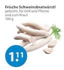 Aktuelle Bratwurst Angebote bei V-Markt in Augsburg Aktuelles Frische Schweinsbratwürstl Angebot bei V-Markt in Augsburg ab 1,11 €