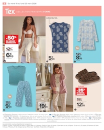 Offre Pyjama Femme dans le catalogue Carrefour du moment à la page 8