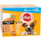 Pâtés fraicheur pour chiens en sauce - PEDIGREE en promo chez Carrefour Angers à 6,95 €