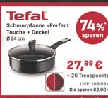 Schmorpfanne »Perfect Touch« + Deckel Angebote von Tefal bei E center Weiden für 27,99 €