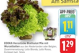 Herzstücke Blattsalat Mix mit Wurzelballen bei E center im Prospekt "" für 1,11 €